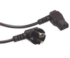 Goobay Cabletech Maitinimo kabelis kompiuterinis 1.5m, kampinis kištukas