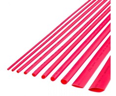 Rebel Cabletech Termovamzdelis 4.5/2.25mm, raudonas, CB-HFT, 1m