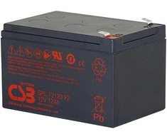 Csb Battery Akumuliatorius 12V 12Ah F2 Pb AGM VRLA CSB
