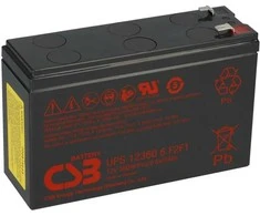 Csb Battery Akumuliatorius 12V 360W@5min 7.1Ah @C20 Pb F2(+), F1(-) CSB
