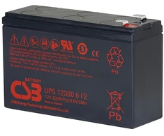 Csb Battery Akumuliatorius 12V 360W@5min 7.1Ah @C20 Pb F2(+), F1(-) CSB