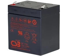 Csb Battery Akumuliatorius 12V 4.5Ah F1 (4.8mm) Pb AGM VRLA CSB