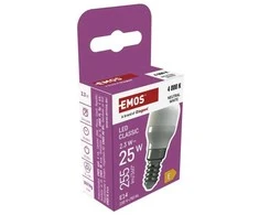 Emos LED lemputė šaldytuvui E14 2.3W (25W) 255lm neutraliai balta