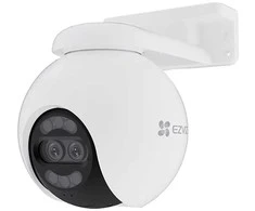 Ezviz Wi-Fi kamera H80x, dviejų objektyvų 8MP + 2MP, spalvotas naktinis matymas, MicroSD iki 512GB