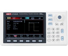 Funkcinis ir laisvos formos signalų generatorius, 30MHz; 2 kanalai, 14bit, 200 MSa/s, LCD TFT 4,3"; UNI-T