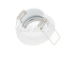 Įmontuojamas šviestuvas, hermetinis MR11 apvalus, baltas, LED line