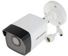 IP kamera BULLET, 4MP, F2.8mm(100°), IR iki 30m, IP67, PoE, balta, Hikvision
