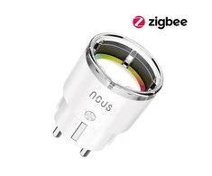 Išmanioji ZigBee rozetė A1, 3450W 15A, su energijos matavimu, TUYA / Smart Life, NOUS