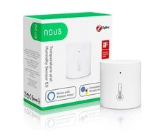 Išmanusis temperatūros ir drėgmės jutiklis E5, ZigBee, TUYA / Smart Life, NOUS