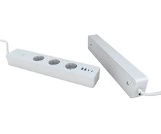 Išmanusis Wi-Fi ilgiklis, 3680W, su energijos matavimu, USB A + USB C, TUYA / Smart Life, WOOX