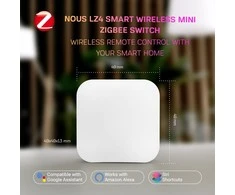 Išmanusis ZigBee belaidis jungiklis LZ4, TUYA / Smart Life, NOUS