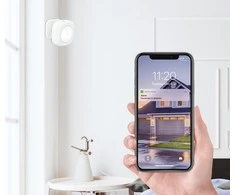 Išmanusis ZigBee TUYA bevielis patalpos PIR judesio jutiklis, 110°, WOOX