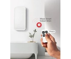 Išmanusis ZigBee 2 MQTT, TUYA nuotolinio valdymo pultelis apsaugos sistemai, WOOX