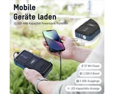 Išorinis akumuliatorius (Powerbank) su automobilio užvedimo funkcija 400A/1500A 37Wh USB-A 12W Jump Starter 10.0 ANSMANN