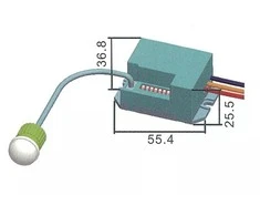Judesio jutiklis PIR paslepiamas, iki 800W EMOS