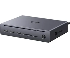 Jungčių stotelė 10in1 Thunderbolt 5 (USB-C) - 2xTBT5/DisplayPort, RJ45, USB3.0 Maxidok Revodok U712 UGREEN