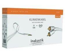 In Akustik Kabelis 2xRCA - 3.5mm stereo kištukai 7.0m Au jungtys, inakustik STAR