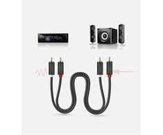 UGREEN 2RCA Cinch - 2RCA kabelis 2m