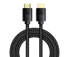 Kabelis HDMI-HDMI kištukai 3.0m (HDMI 2.1) juodas 8K 60Hz 48Gbps / 4K 120Hz, BASEUS