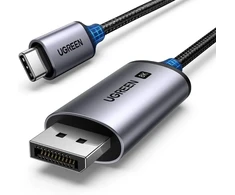 Kabelis USB C kištukas – DisplayPort kištukas 8K 60Hz 2m, juodas CM556 UGREEN