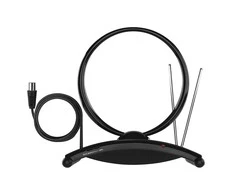 Kambarinė FM/DAB/DVB-T/T2 antena su stiprintuvu ir LTE/5G filtru J0701 EMOS