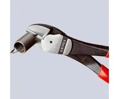 Kandyklės 64 HRC kietumo briaunomis 180mm 74 01 180, Knipex