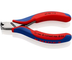 Kandyklės elektronikai priekinio kirpimo 115mm 64 02 115, Knipex