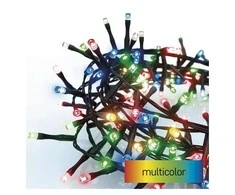 LED girlianda, 230Vac, 8m, 400 x LED, įvairių spalvų LED, su laikmačiu, EMOS