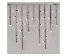 LED girlianda/užuolaida, 230Vac, 10 × 0,65m, 600 x LED, šaltai balta, su kontrole, EMOS