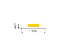 LED juosta 24Vdc, 8W/m, COB 320LED/m, 800lm, neutraliai balta 4000K, 180°, LED LINE