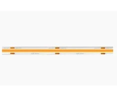 LED juosta 24Vdc, 8W/m, COB 320LED/m, 800lm, šiltai balta 2700K, IP66 hermetiška, 180°, LED LINE