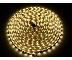 LED juosta 60 LED/m SMD3528 12V 2900-3100K hermetiška IP65, LED line