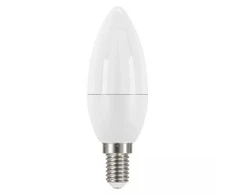 LED lemputė E14 230V 5W 470lm, žvakės formos, šiltai balta, 2700K, EMOS