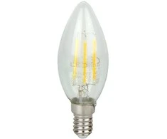 LED lemputė E14 C35 230V 4W 480lm, šiltai balta 2700K, LED line LITE