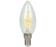 Ravensburger LED lemputė E14 C35 230V 6W 720lm, šiltai balta 2700K, LED line LITE