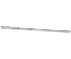 Led Line Lite Hermetinis šviestuvas VANTO 2xT8 IP65 150cm pilkas ABS/PS su reflektorium