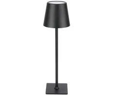 Led Line Lite Įkraunama stalinė lempa TAZA 3.5W 400lm CCT IP54 juoda 2x2000mAh 4in1 LITE