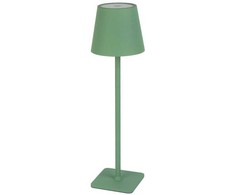 Led Line Lite Įkraunamas, stalinis šviestuvas TAZA, 3.5W, 400lm, IP54, CCT keičiamos spalvos, 4000mAh, pastelinė žalia