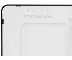 Led Line Lite LED panelė universali EASY FLEX 18-21-24W CCT 2000lm, kvadratinė, juoda