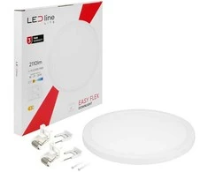 Led Line Lite LED panelė universali EASY FLEX 18-21-24W CCT 2110lm, apvali balta