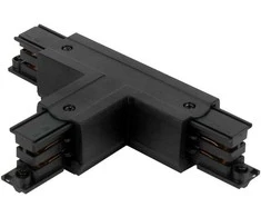 Led Line Prime Jungtis T formos 3 fazių bėgeliui LUMICANTO dešinė pusė juoda