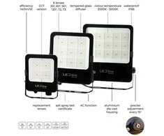 Led Line Prime Lauko šviestuvas PRIME CCT, 230Vac, 30W, 4200lm, 140lm/W, 3000K 4000K 5000K, IP66, 120°