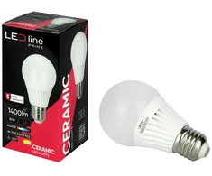 Led Line Prime LED lemputė E27 10W 2700K šiltai balta 1400lm 140lm/W 170-250V A60 keramikinė