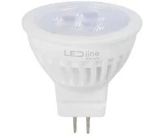 Led Line Prime LED lemputė MR11 10-14V AC/DC 3W, 330lm, neutraliai balta 4000K, keramikinė, 38°