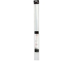 Led Line Prime LED profilio komplektas, 3m, įleidžiamas, anoduotas, su baltu dangteliu ir aklėmis