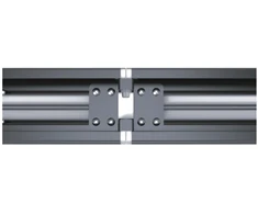 Led Line Prime LED šviestuvų NAREW jungtis, juoda
