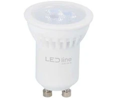 Led Line Prime Lemputė LED GU11 230V 3W 330lm 38° šiltai balta 2700K, keramikinė