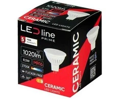 Maxell Led Line Prime Lemputė LED MR16 (GU5.3) 12V 8.5W 1020lm warm baltas 2700K