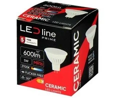 Kan Therm Led Line Prime Lemputė LED MR16 (GU5.3) 12V 5W 600lm šiltai balta, 2700K