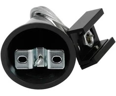 Led Line Prime Šviestuvų bėgeliuose LUMICANTO pakabinimo troselio komplektas 1.5m juodas